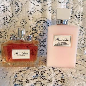 Miss Dior Eau De Parfume & Moisturizing Body Milk - New
